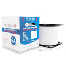 Certech Cat6A 10G U/UTP Solid Cable LSZH - White