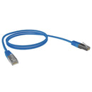 Certech Cat6A 26AWG S/FTP Patch Lead LSZH - Blue