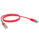 Certech Cat6A 26AWG S/FTP Patch Lead LSZH - Red