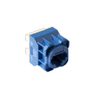 Certech Cat6 RJ-45 UTP Wall Plate Jack - Blue