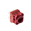 Certech Cat6 RJ-45 UTP Wall Plate Jack - Red