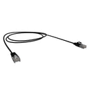 Certech Cat6A 34AWG S/FTP Patch Lead LSZH - Black
