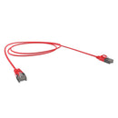 Certech Cat6A 34AWG S/FTP Patch Lead LSZH - Red