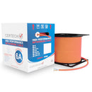 Certech Cat6A 10G U/UTP Solid Cable LSZH - Orange