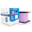 Certech Cat6A 10G U/UTP Solid Cable LSZH - Purple