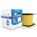 Certech Cat6A 10G F/UTP Solid Cable LSZH - Yellow
