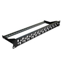 CERTECH 1RU 24 Port Unloaded Staggered Patch Panel