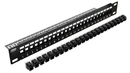 CERTECH 24 Port 1RU Cat6A UTP Patch Panel