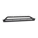 CERTECH 1RU 24 Port Unloaded Patch Panel