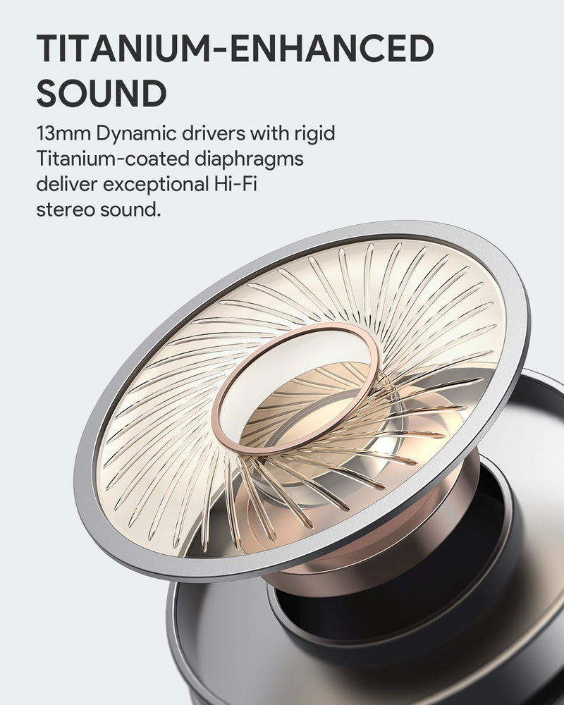 Key Series T18NC Active Noise-cancelling True Wireless Earbuds Hi-Fi Quality Sound